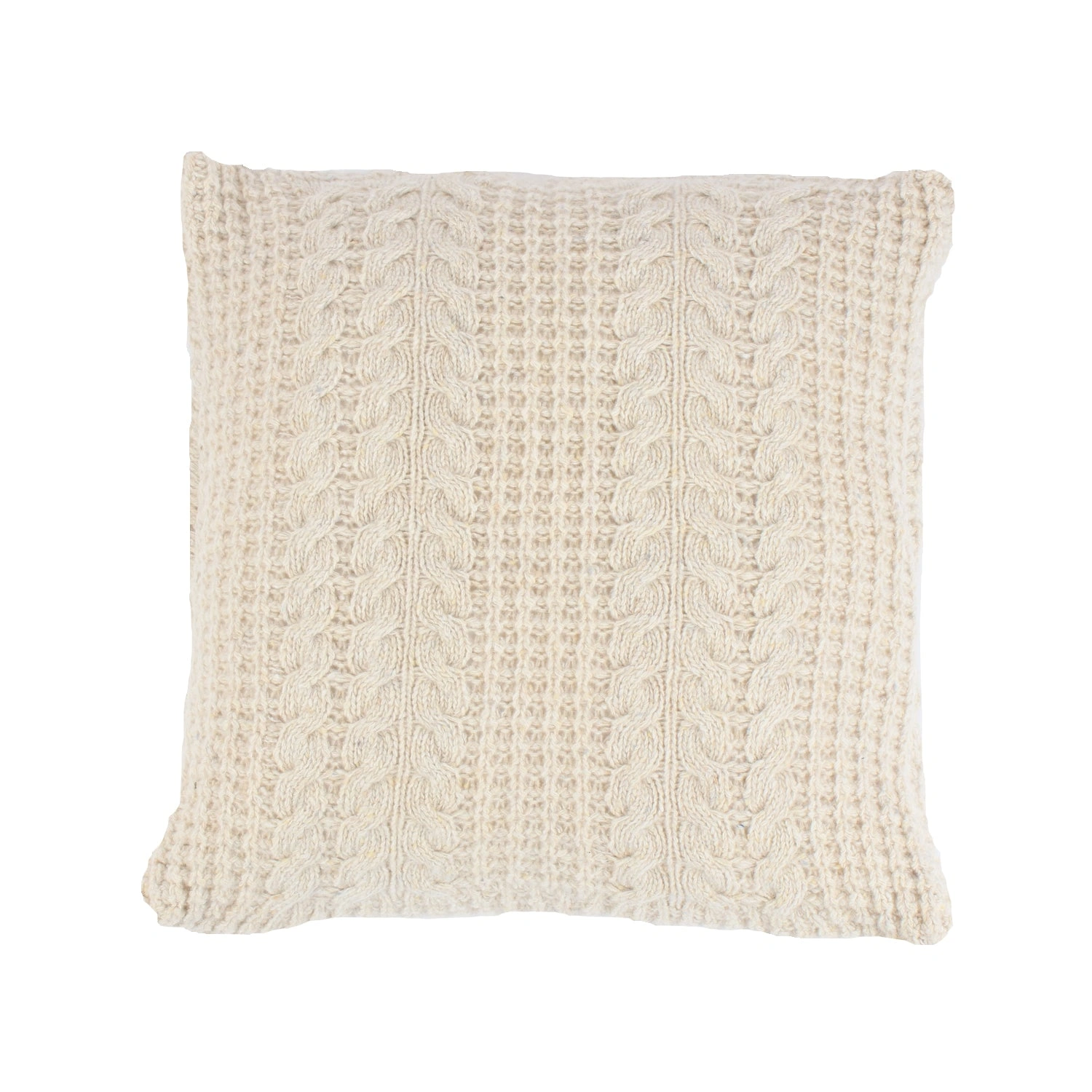 Luxurious Donegal Wool Extra Large Cushion – Cozy Comfort Redefined.